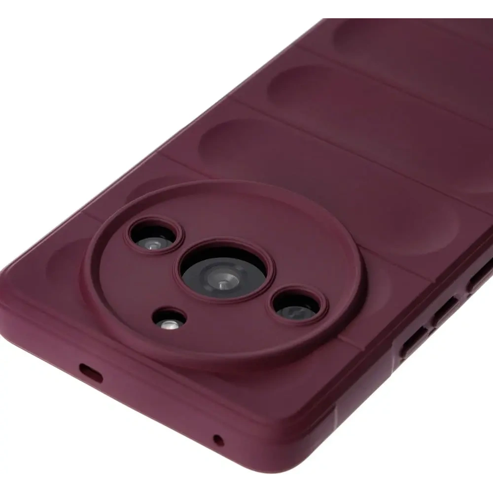 Pancerne etui Bizon Case Tur do Realme 11 Pro / 11 Pro+ ciemnofioletowe