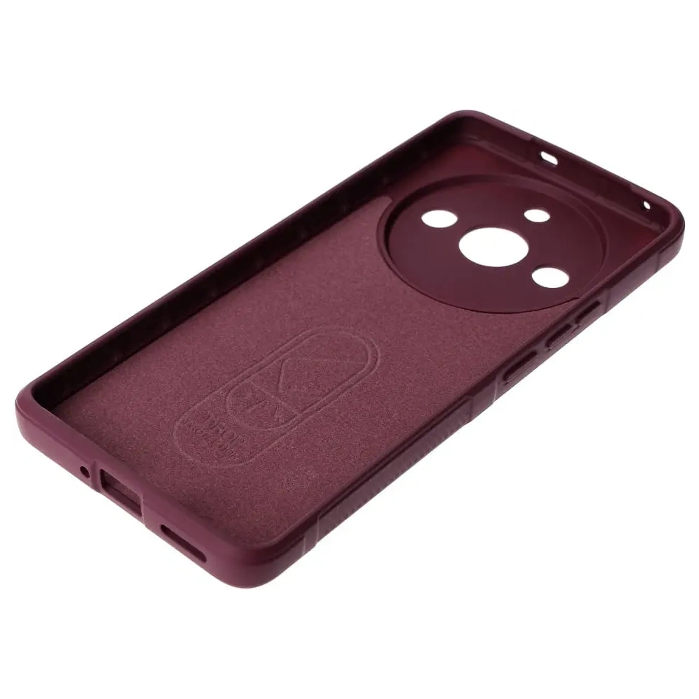 Pancerne etui Bizon Case Tur do Realme 11 Pro / 11 Pro+ ciemnofioletowe