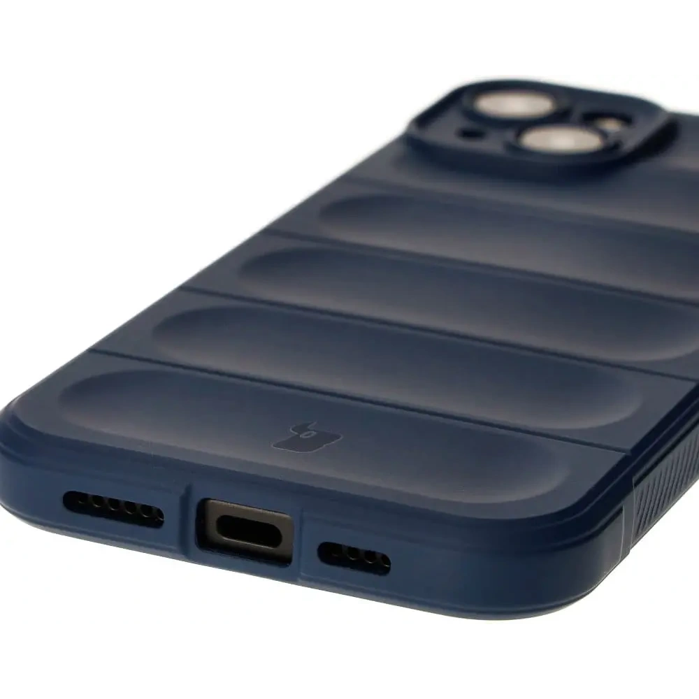 Pancerne etui Bizon Case Tur do Apple iPhone 15 Plus granatowe
