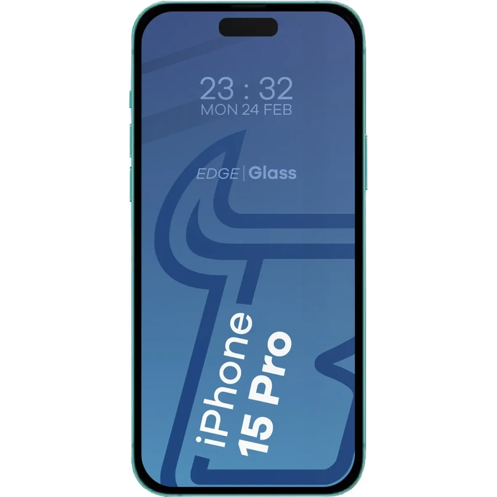Szkło hartowane Bizon Glass Edge 2 do Apple iPhone 15 Pro czarne