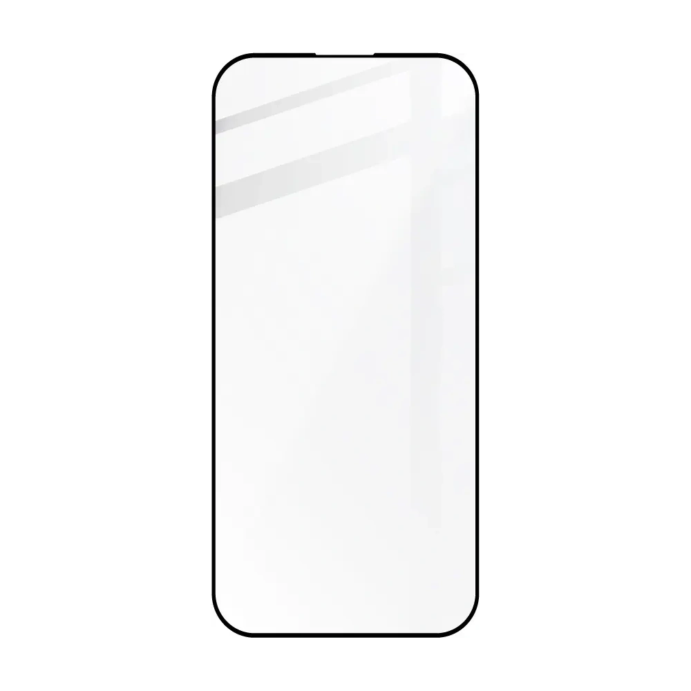Szkło hartowane Bizon Glass Edge 2 do Apple iPhone 15 Pro czarne