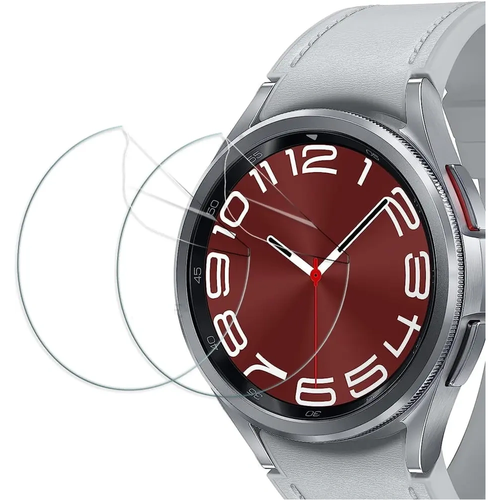 Folia hydrożelowa na ekran Bizon Glass Hydrogel do Samsung Galaxy Watch 6 Classic 43mm [2 PACK] (zegarek)