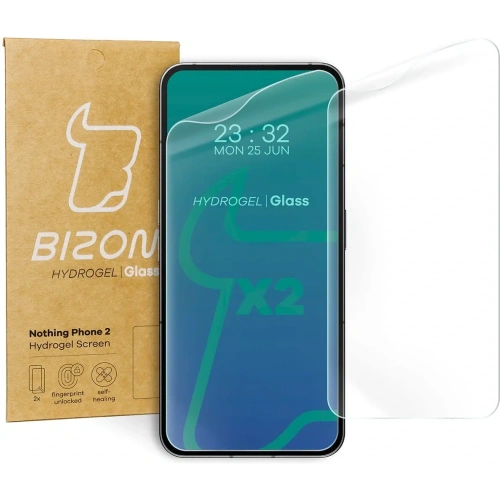 Kup Fólie hydrogelová na displej Bizon Glass Hydrogel pro Nothing Phone 2 [2 PACK] - BIZ3097 - {ean13} - Sklep Home Screen