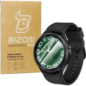 Buy Bizon Glass Hydrogel Samsung Galaxy Watch 6 Classic 47 mm [2 PACK] - BIZ3098 - {ean13} - Home Screen Store Europe