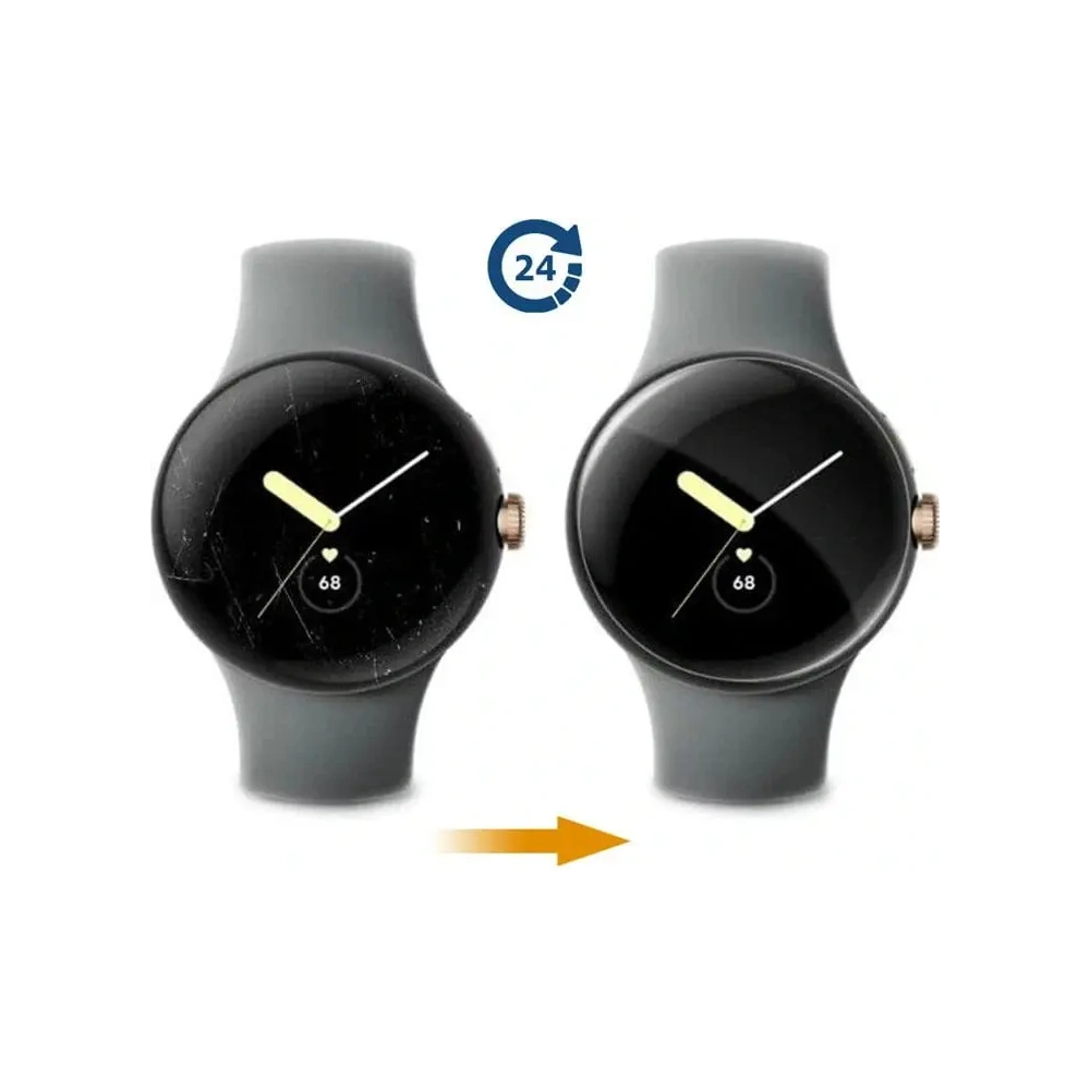 Folia hydrożelowa na ekran Bizon Glass Hydrogel do Samsung Galaxy Watch 6 Classic 47 mm [2 PACK] (zegarek)