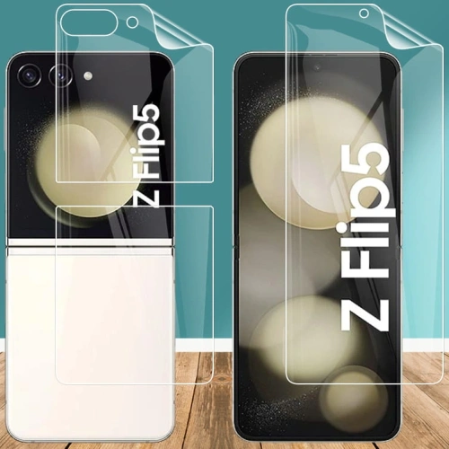 Kup Folie hydrogelové na zadní a přední stranu Bizon Glass Hydrogel Samsung Galaxy Z Flip5 - BIZ3099 - {ean13} - Sklep Home Screen