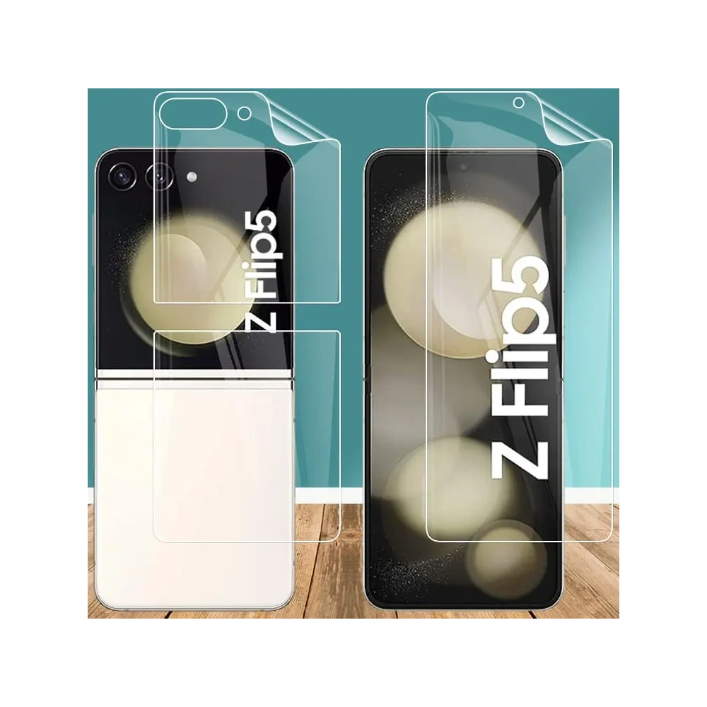 Folia hydrożelowa na tył i przód Bizon Glass Hydrogel Samsung Galaxy Z Flip5