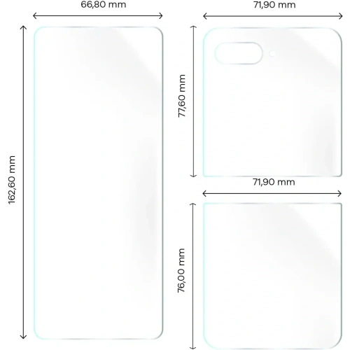 Kup Folia hydrożelowa na tył i przód Bizon Glass Hydrogel Motorola Razr 40 Ultra - BIZ3101 - {ean13} - Sklep Home Screen