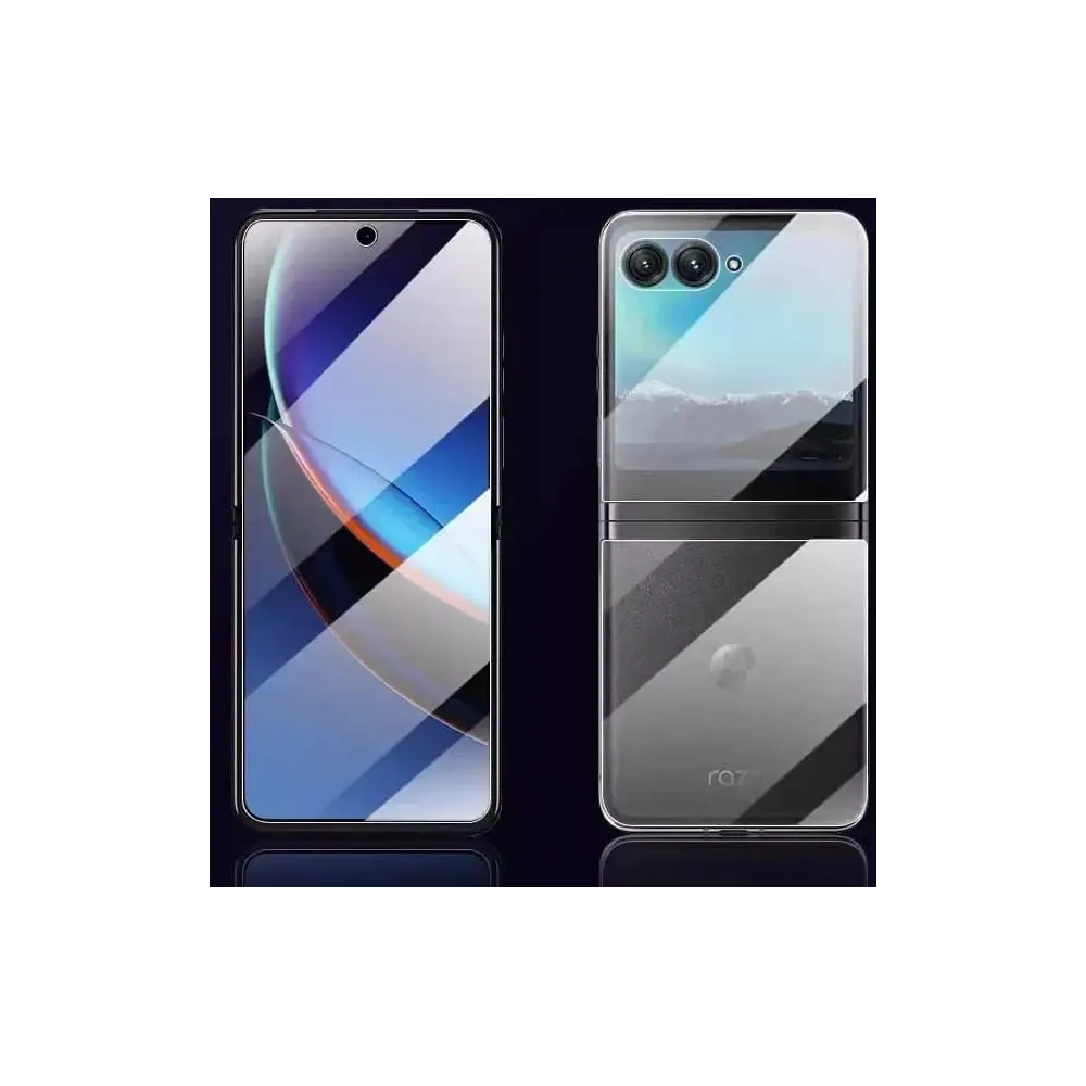Folia hydrożelowa na tył i przód Bizon Glass Hydrogel Motorola Razr 40 Ultra