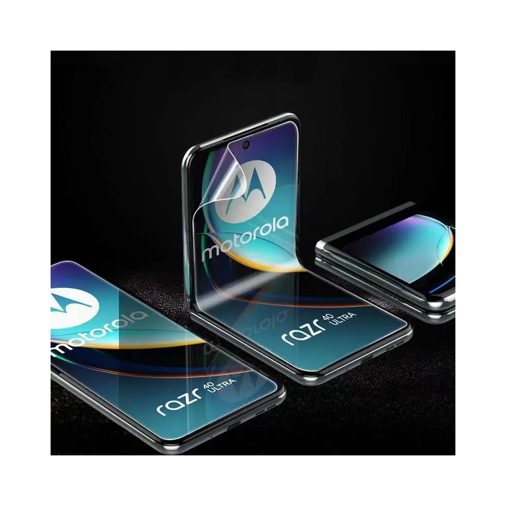 Folia hydrożelowa na tył i przód Bizon Glass Hydrogel Motorola Razr 40 Ultra