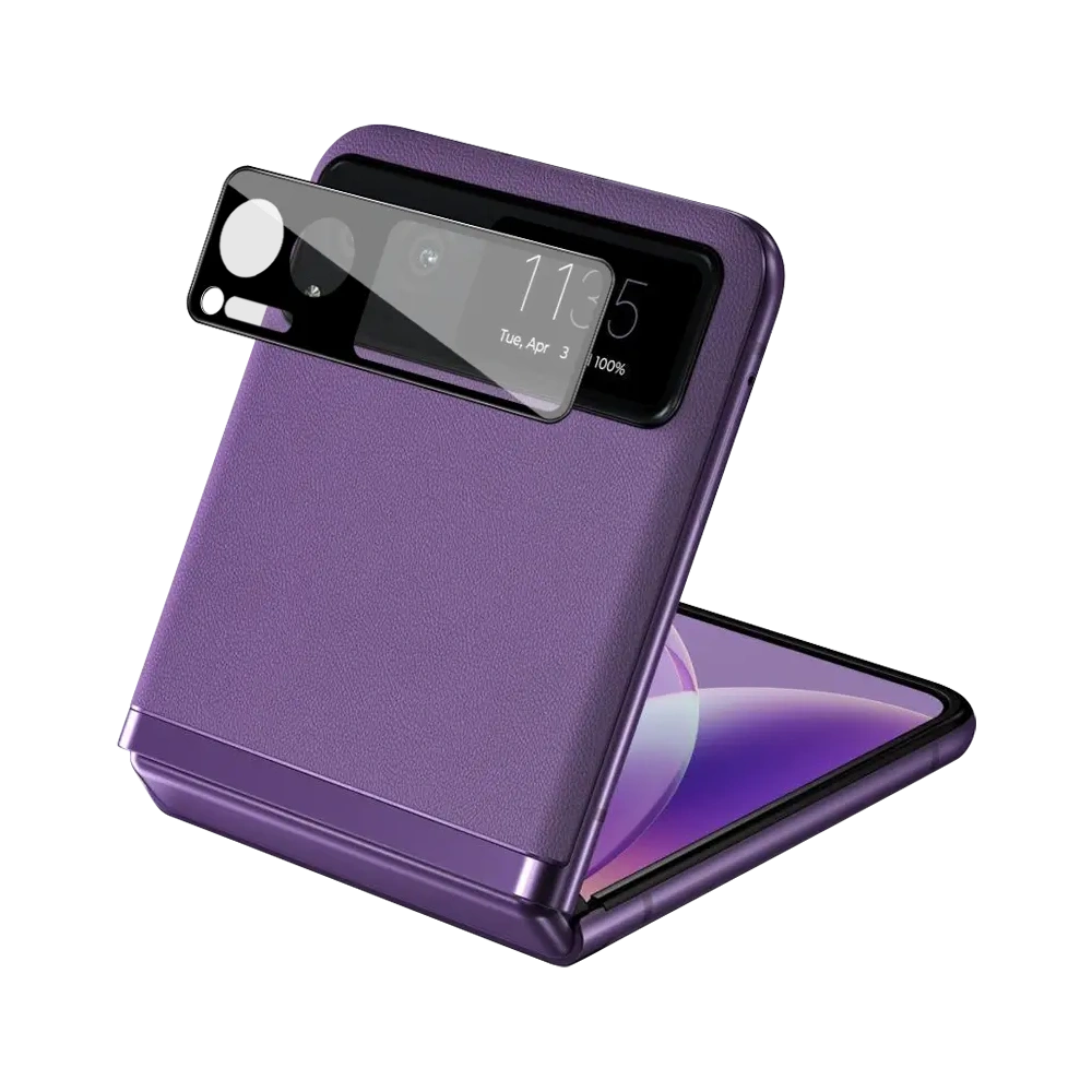 Szkło na aparat Bizon Glass Lens do Motorola Razr 40 [2 PACK]