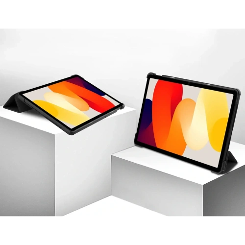 Kup Bizon Case Tab Croc Xiaomi Redmi Pad SE fekete - BIZ3106 - {ean13} - Sklep Home Screen