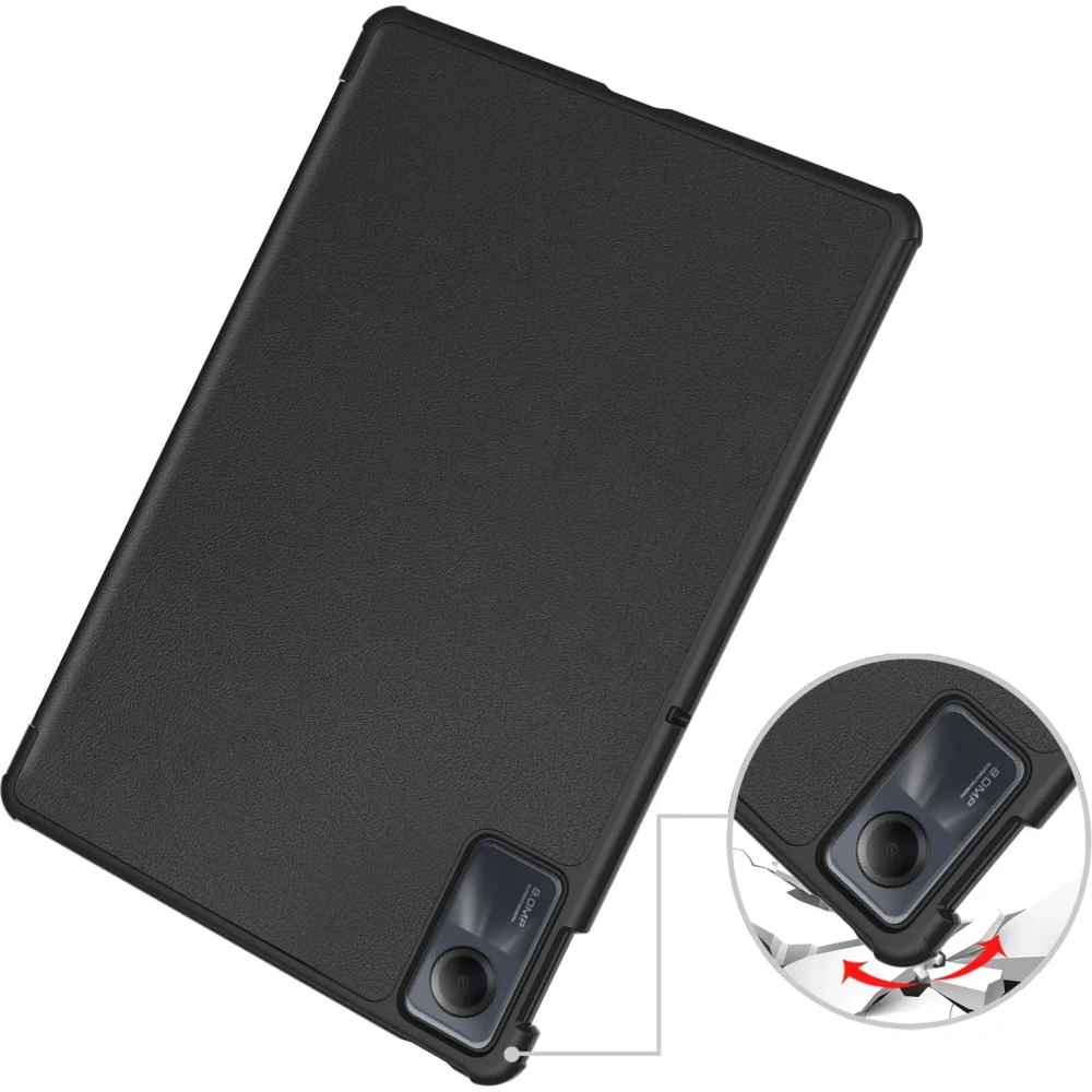 Etui Bizon Case Tab Croc do Xiaomi Redmi Pad SE czarne