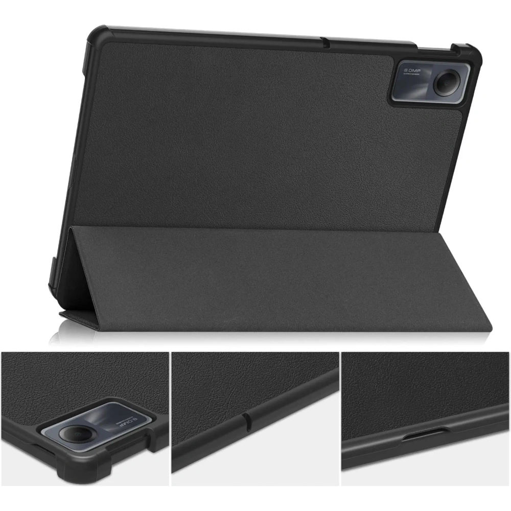 Etui Bizon Case Tab Croc do Xiaomi Redmi Pad SE czarne