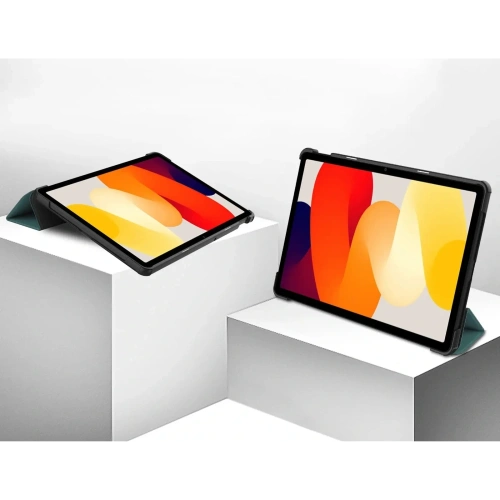 Kup Bizon Case Tab Croc Xiaomi Redmi Pad SE dunkelgrün - BIZ3107 - {ean13} - Sklep Home Screen