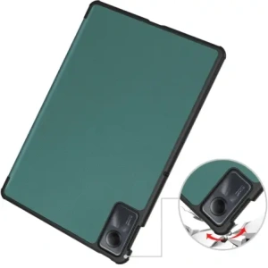Bizon Case Tab Croc Xiaomi Redmi Pad SE dark green