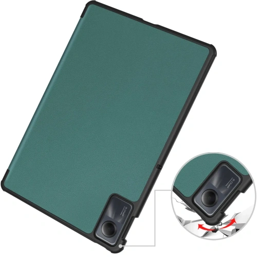 Kup Bizon Case Tab Croc Xiaomi Redmi Pad SE dunkelgrün - BIZ3107 - {ean13} - Sklep Home Screen