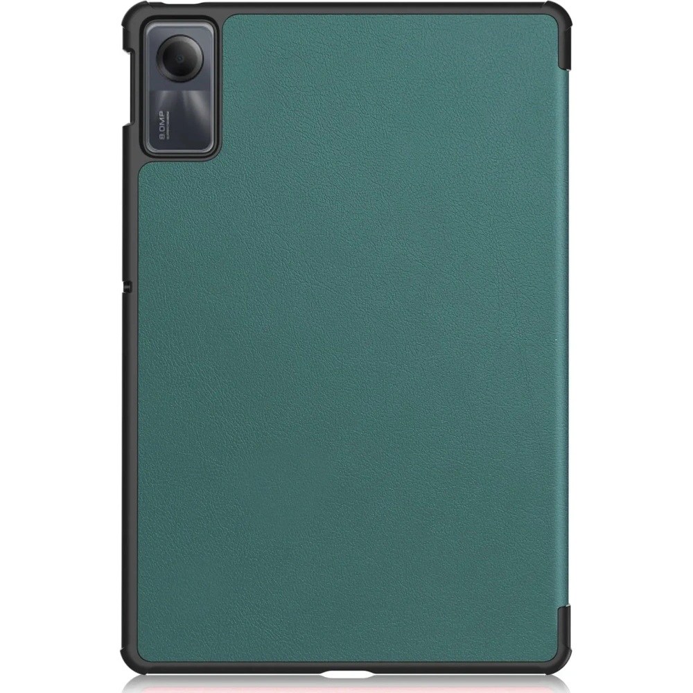 Etui Bizon Case Tab Croc do Xiaomi Redmi Pad SE ciemnozielone