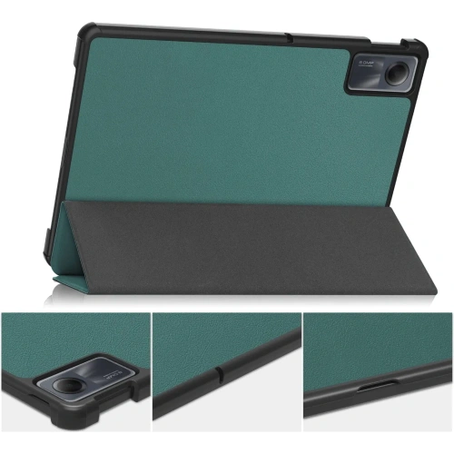 Kup Bizon Case Tab Croc Xiaomi Redmi Pad SE dunkelgrün - BIZ3107 - {ean13} - Sklep Home Screen