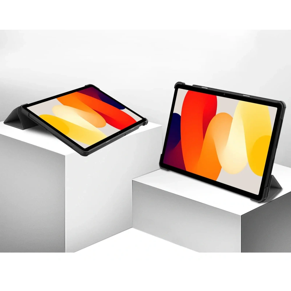 Etui Bizon Case Tab Croc do Xiaomi Redmi Pad SE szare