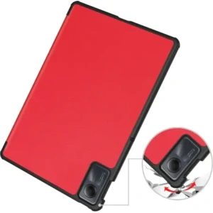Kup Bizon Case Tab Croc Xiaomi Redmi Pad SE roșu - BIZ3109 - {ean13} - Sklep Home Screen