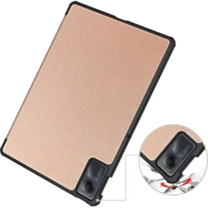 Bizon Case Tab Croc Xiaomi Redmi Pad SE rose gold