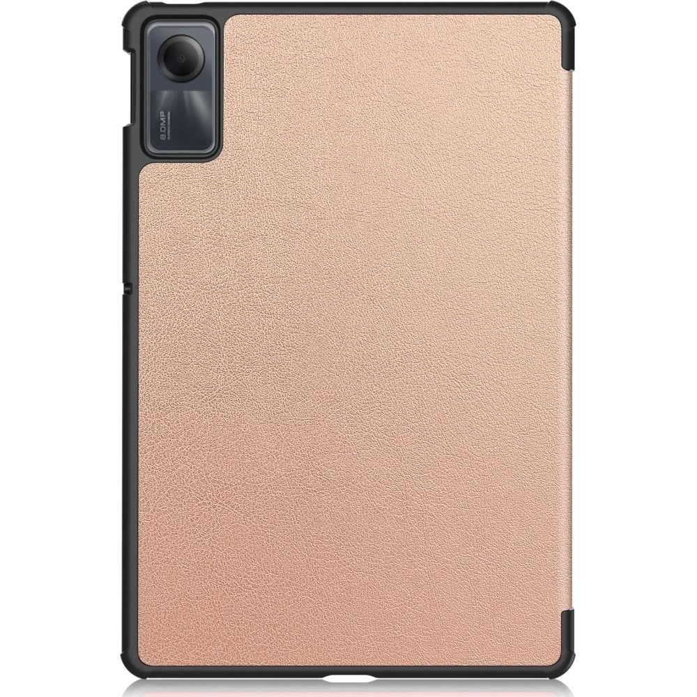 Etui Bizon Case Tab Croc do Xiaomi Redmi Pad SE różowozłote