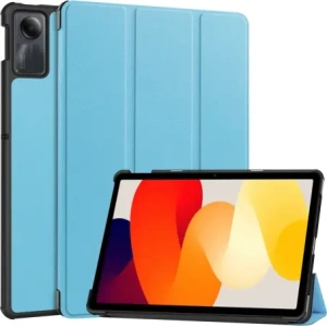 Etui Bizon Case Tab Croc do Xiaomi Redmi Pad SE modré