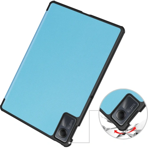 Kup Bizon Case Tab Croc Xiaomi Redmi Pad SE albastru - BIZ3111 - {ean13} - Sklep Home Screen