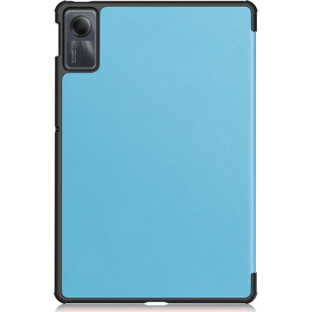 Etui Bizon Case Tab Croc do Xiaomi Redmi Pad SE błękitne