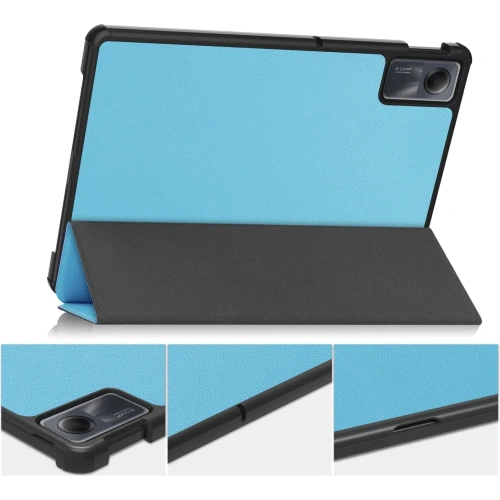 Kup Bizon Case Tab Croc Xiaomi Redmi Pad SE albastru - BIZ3111 - {ean13} - Sklep Home Screen