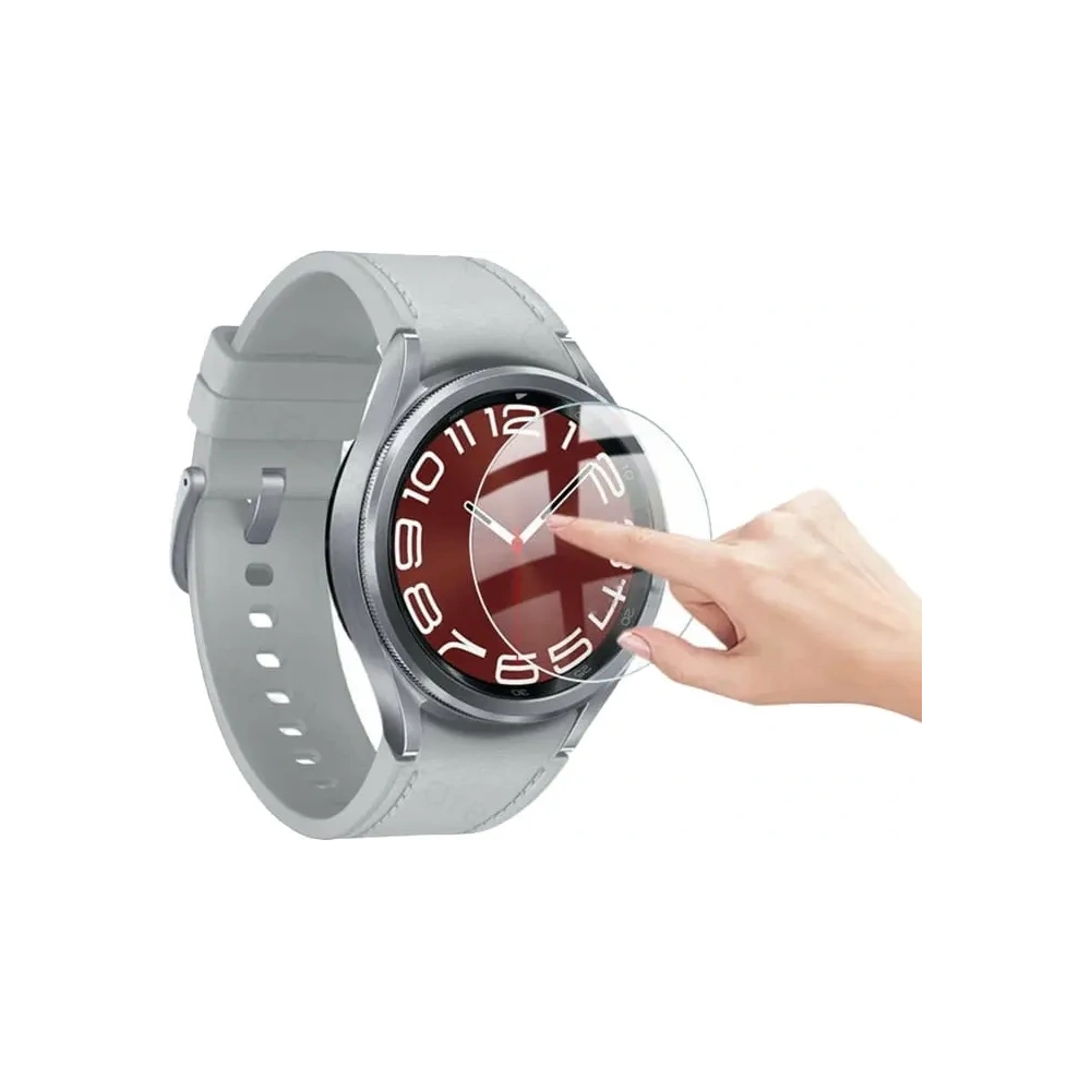 Szkło hartowane Bizon Glass Watch Clear do Samsung Galaxy Watch 6 Classic 43 mm