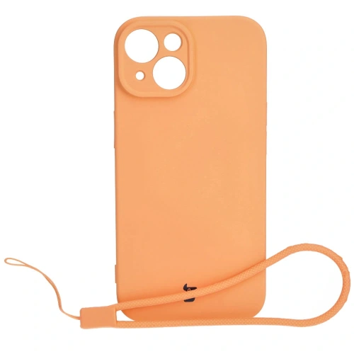 Kup Etui Bizon Case Silicone do Apple iPhone 15 pomarańczowe - BIZ3117 - {ean13} - Sklep Home Screen