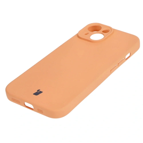 Kup Etui Bizon Case Silicone do Apple iPhone 15 pomarańczowe - BIZ3117 - {ean13} - Sklep Home Screen