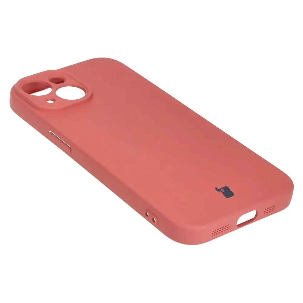 Etui Bizon Case Silicone do Apple iPhone 15 brudny róż