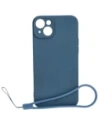Bizon Case Silicone Apple iPhone 15 Plus sötétkék