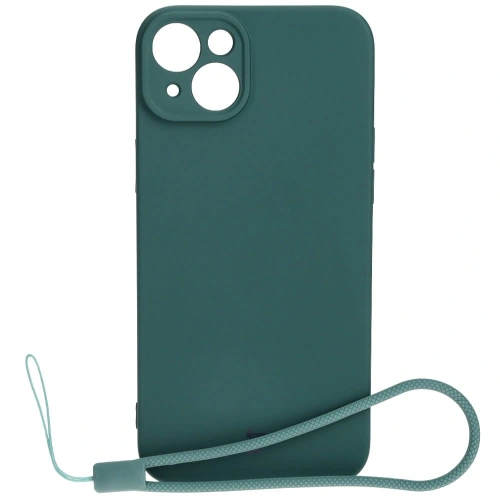 Kup Bizon Case Silikon Apple iPhone 15 Plus dunkelgrün - BIZ3121 - {ean13} - Sklep Home Screen