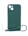Bizon Case Silikon Apple iPhone 15 Plus dunkelgrün