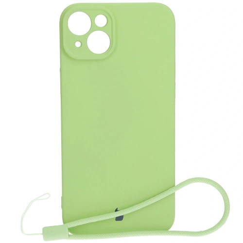 Kup Bizon Case Silikon Apple iPhone 15 Plus hellgrün - BIZ3122 - {ean13} - Sklep Home Screen