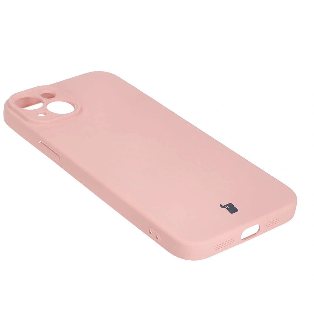 Etui Bizon Case Silicone do Apple iPhone 15 Plus jasnoróżowe