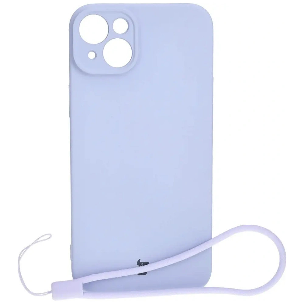 Etui Bizon Case Silicone do Apple iPhone 15 Plus jasnofioletowe