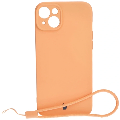 Kup Etui Bizon Case Silicone do Apple iPhone 15 Plus pomarańczowe - BIZ3125 - {ean13} - Sklep Home Screen