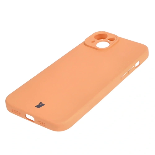 Kup Etui Bizon Case Silicone do Apple iPhone 15 Plus pomarańczowe - BIZ3125 - {ean13} - Sklep Home Screen