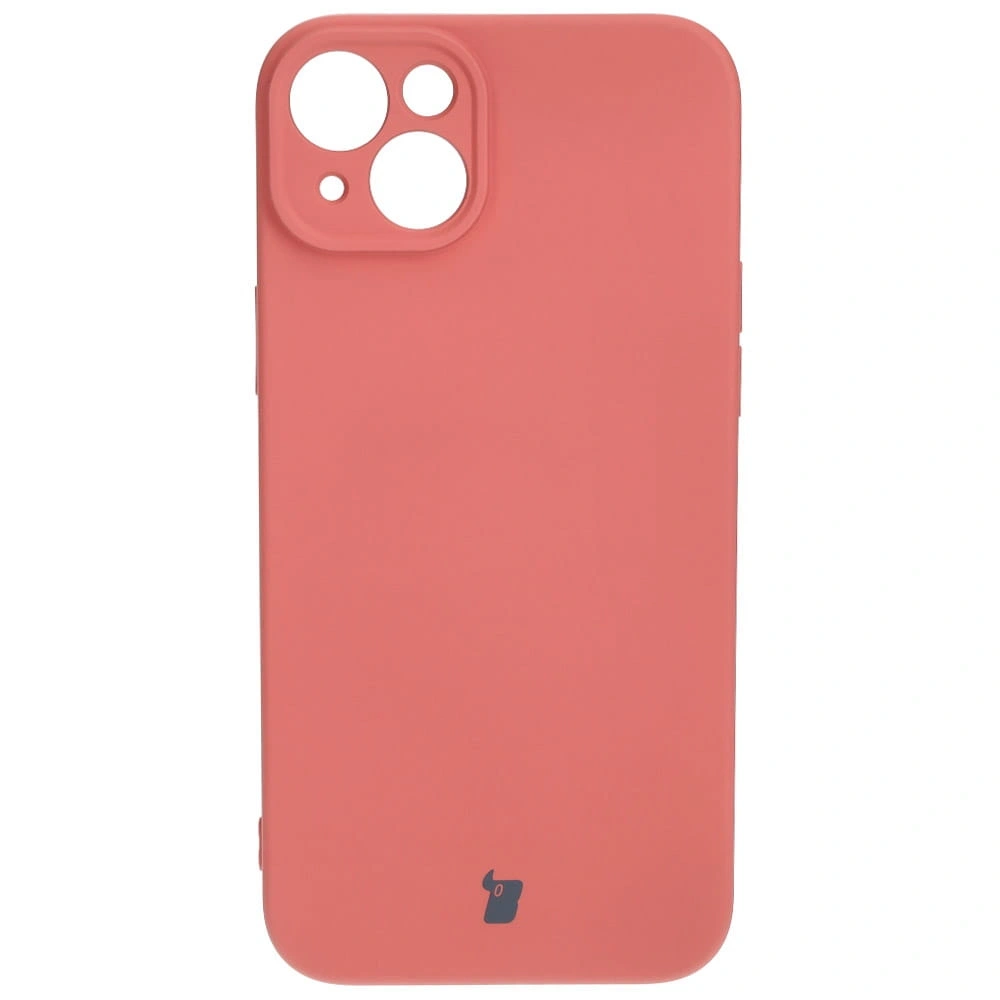 Etui Bizon Case Silicone do Apple iPhone 15 Plus brudny róż