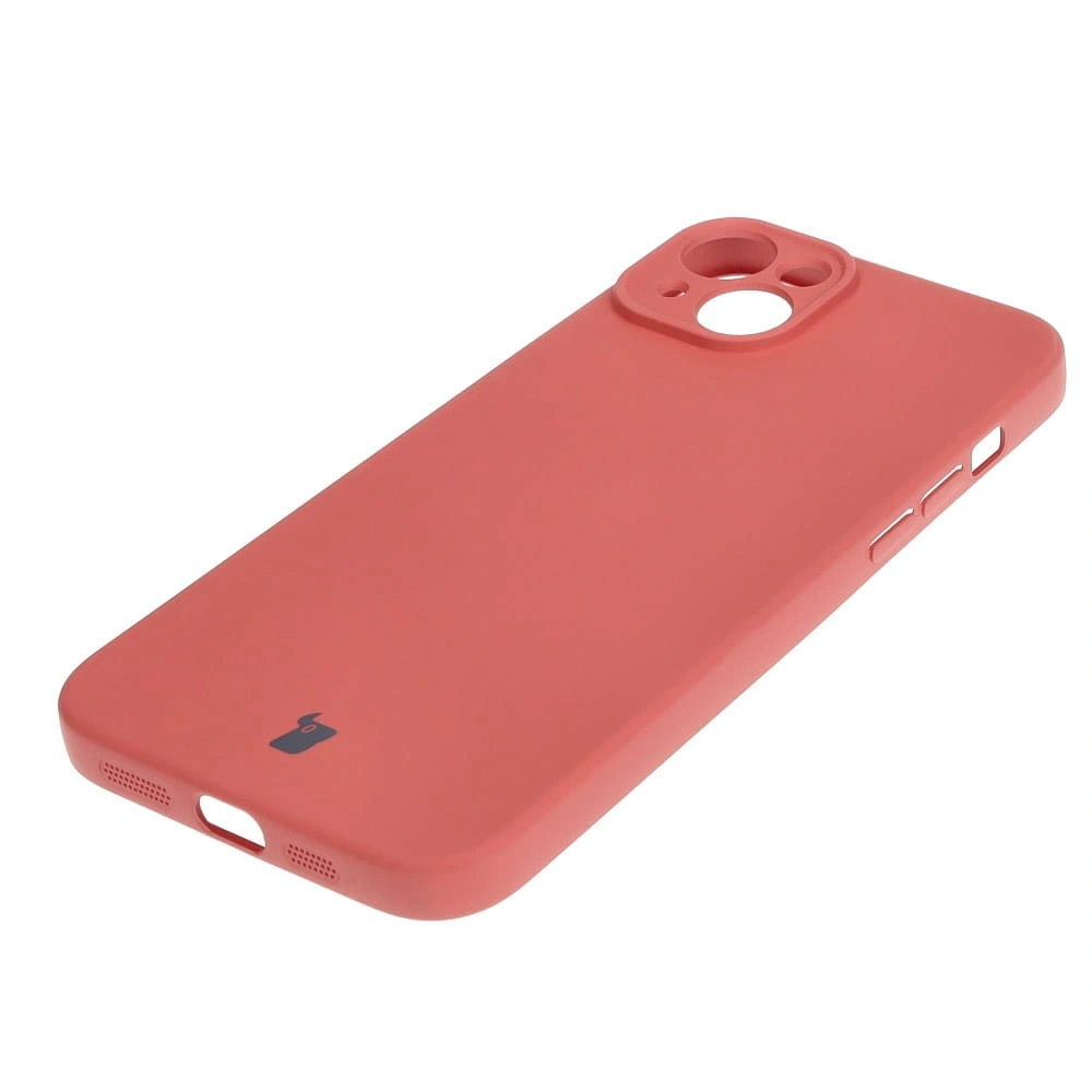 Etui Bizon Case Silicone do Apple iPhone 15 Plus brudny róż