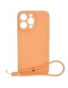 Etui Bizon Case Silicone do Apple iPhone 15 Pro Max pomarańczowe