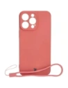 Bizon Case Silikon Apple iPhone 15 Pro Max schmutzig rosa