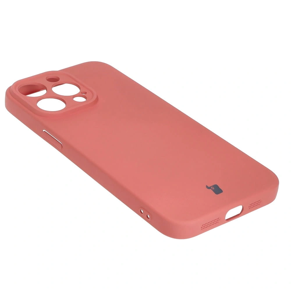 Etui Bizon Case Silicone do Apple iPhone 15 Pro Max brudny róż