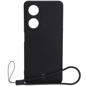 Kup Etui Bizon Case Silicone Sq do Oppo A98 5G czarne - BIZ3129 - {ean13} - Sklep Home Screen