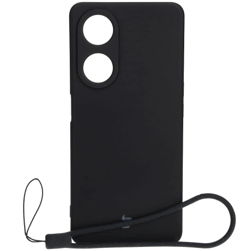 Kup Etui Bizon Case Silicone Sq do Oppo A98 5G czarne - BIZ3129 - {ean13} - Sklep Home Screen
